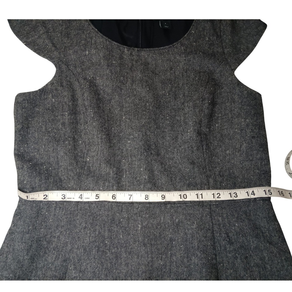 J. Crew Suiting Wool Blend Gray Dress Career Office Business Casual - Picture 11 of 13